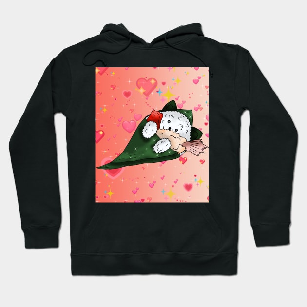 cartoon cute sushi temaki Hoodie by cuisinecat